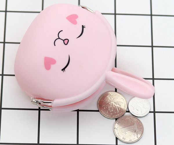 硅膠家用鑰匙包，卡通鑰匙包，女士硅膠鑰匙包